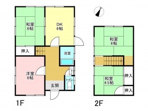 加古川市新神野、土地の間取り画像です