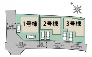 加古川市野口町良野、新築一戸建ての画像です