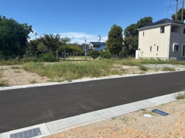 加古川市尾上町口里、土地の画像です