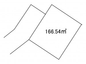 加古川市加古川町大野、土地の間取り画像です