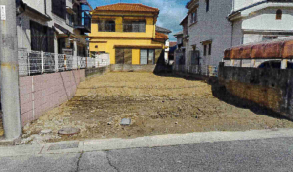 加古川市野口町長砂、土地の間取り画像です