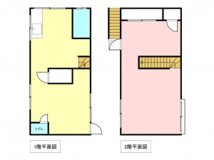 加古川市平岡町土山、土地の間取り画像です