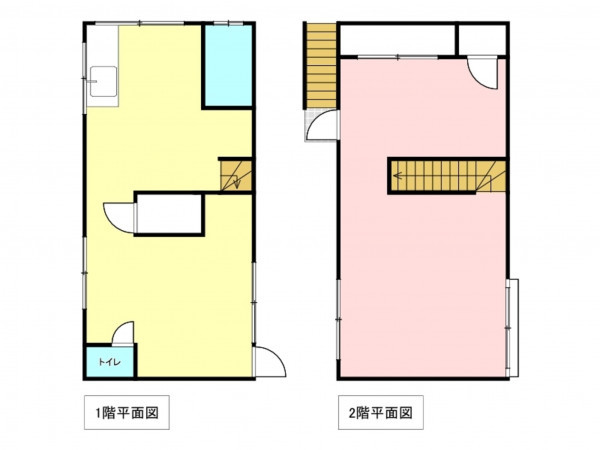 加古川市平岡町土山、土地の間取り画像です