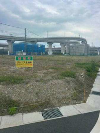 加古川市加古川町美乃利、土地の間取り画像です