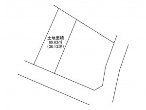 加古川市尾上町池田、土地の間取り画像です