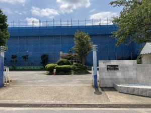 我孫子市湖北台、土地の小学校画像です