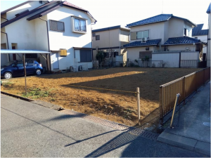 我孫子市湖北台、土地の画像です