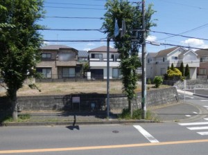 我孫子市南新木、土地の画像です