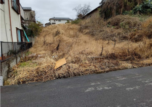 我孫子市船戸、土地の画像です