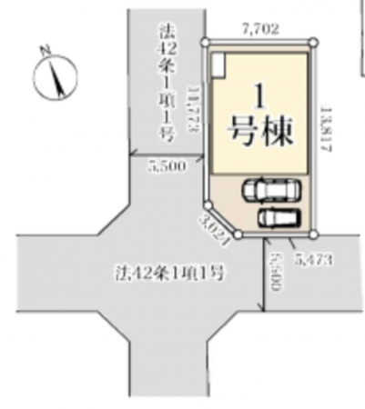 我孫子市若松、新築一戸建ての画像です