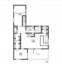 我孫子市本町、中古一戸建ての間取り画像です