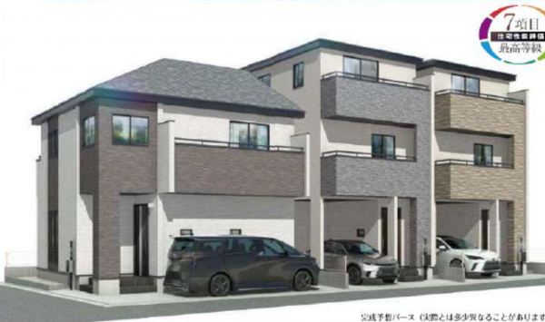 船橋市海神、新築一戸建ての画像です
