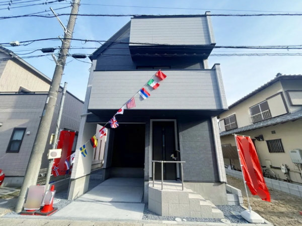 船橋市海神、新築一戸建ての外観画像です