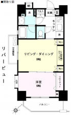 船橋市宮本、マンションの間取り画像です