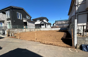 船橋市丸山、土地の外観画像です