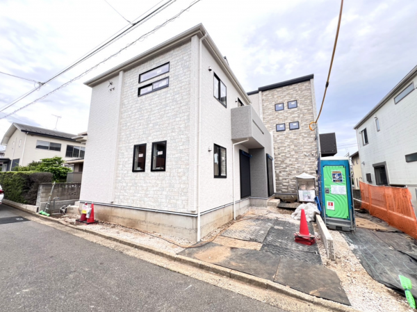 船橋市二宮、新築一戸建ての外観画像です