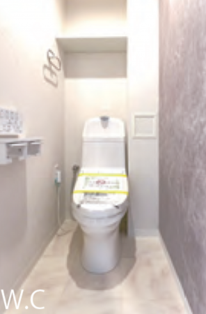 鎌ケ谷市東中沢、マンションのトイレ画像です