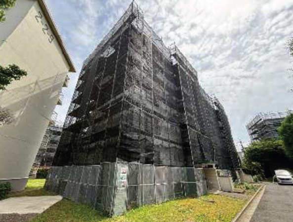 船橋市金杉台、マンションの外観画像です
