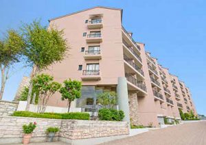 船橋市金杉、マンションの外観画像です
