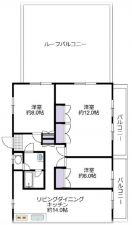 船橋市西船、マンションの間取り画像です