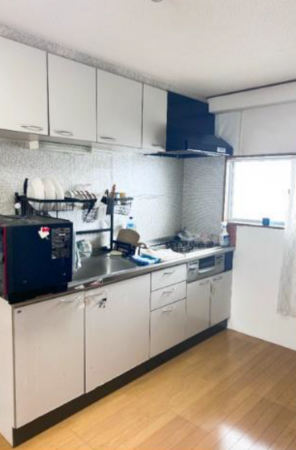 船橋市西船、マンションのキッチン画像です