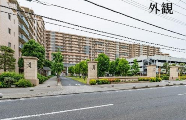 船橋市山手、マンションの外観画像です