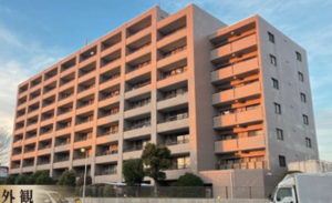 船橋市前原西、マンションの外観画像です