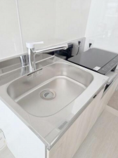 船橋市湊町、マンションのキッチン画像です