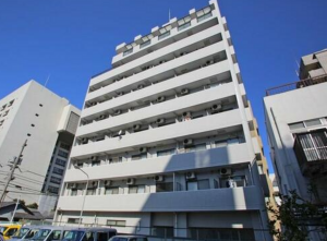 船橋市湊町、マンションの外観画像です