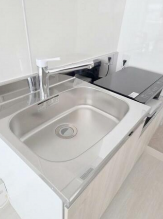 船橋市湊町、マンションのキッチン画像です