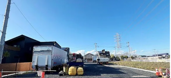 吉川市中央、土地の画像です