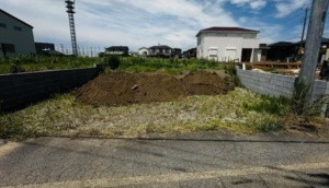 三郷市戸ケ崎、土地の画像です