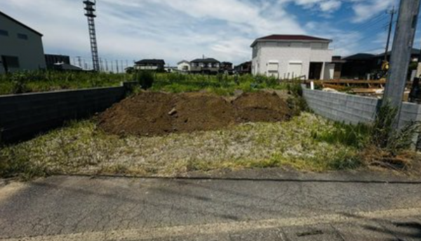 三郷市戸ケ崎、土地の画像です