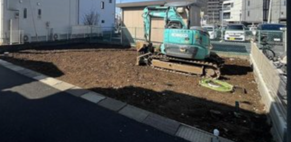三郷市中央、土地の画像です