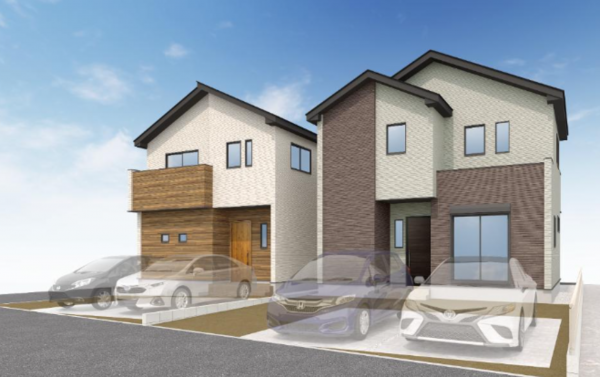 三郷市高州、新築一戸建ての画像です
