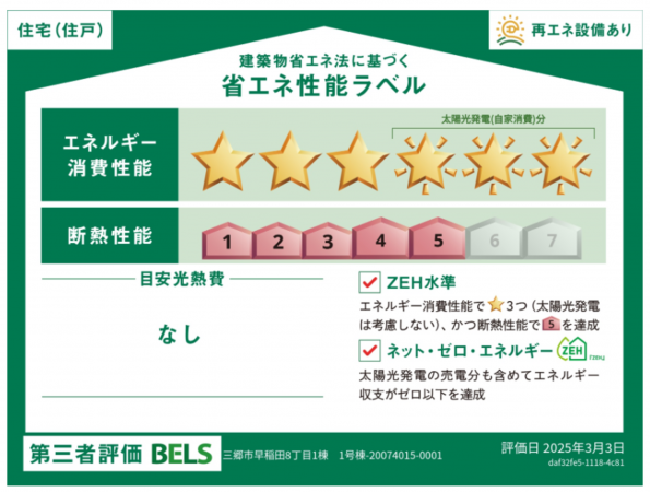 三郷市早稲田、新築一戸建ての画像です