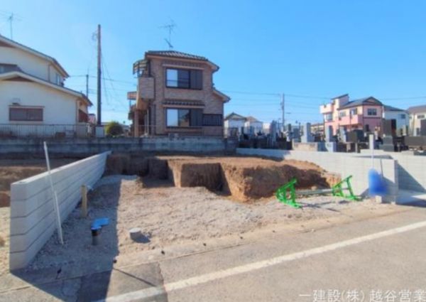 吉川市中曽根、新築一戸建ての画像です
