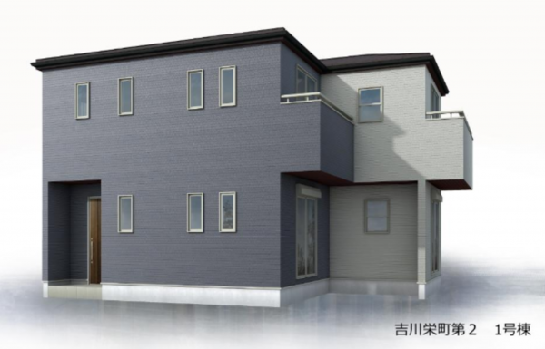 吉川市栄町、新築一戸建ての画像です