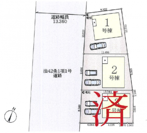 吉川市吉川、新築一戸建ての画像です