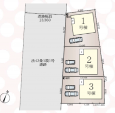 吉川市吉川、新築一戸建ての画像です