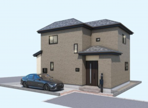 三郷市谷口、新築一戸建ての画像です
