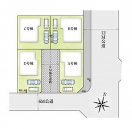 吉川市吉川、新築一戸建ての画像です