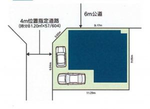 吉川市高富、新築一戸建ての画像です
