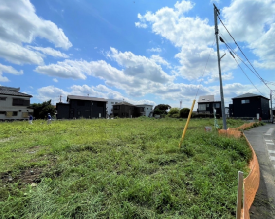 三郷市戸ケ崎、土地の画像です