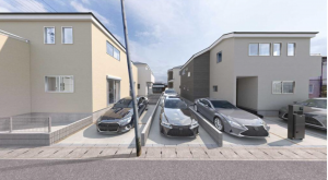 三郷市彦倉、新築一戸建ての画像です