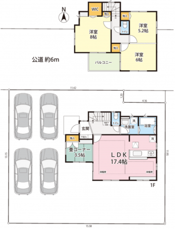 吉川市美南、中古一戸建ての画像です
