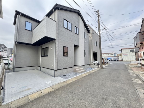 三郷市中央、新築一戸建ての画像です