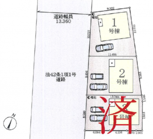 吉川市吉川、新築一戸建ての画像です