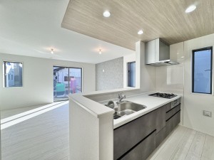 吉川市新栄、新築一戸建ての画像です