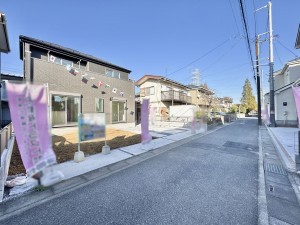 吉川市新栄、新築一戸建ての画像です